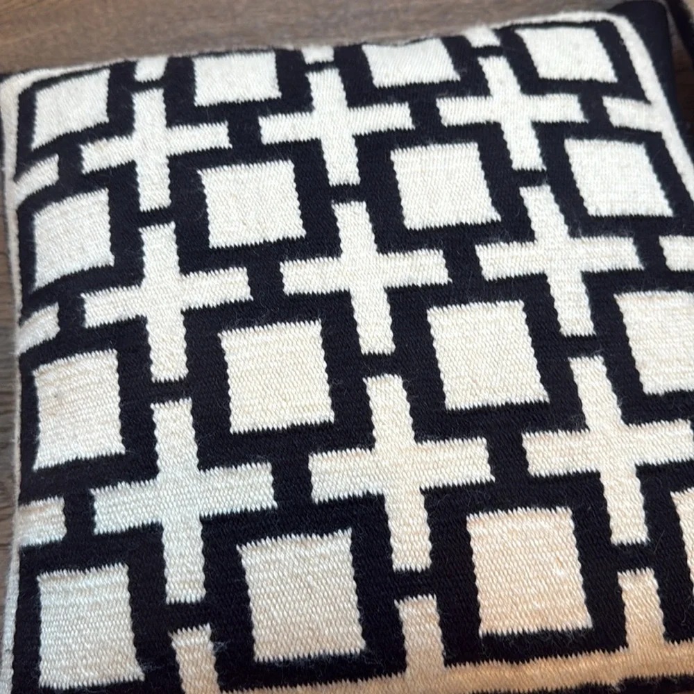 Jonathan Adler Black and White Geometric Pillows